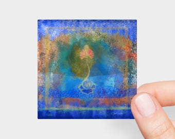 From the Mud | Permanent Lotus Sticker