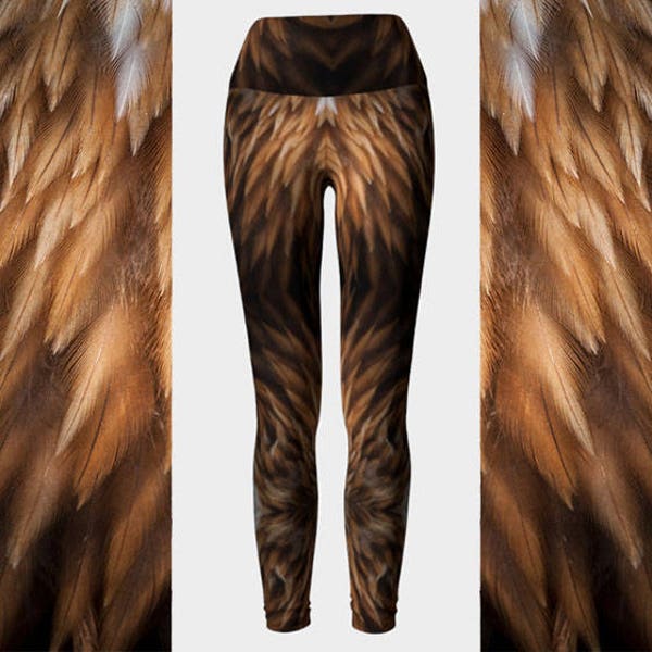 Feather Leggings Etsy
