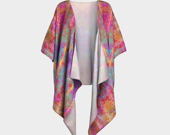 Habotai Silk Kimono - Wings of Angels Art
