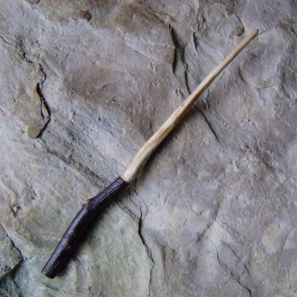 Alder wand, Magic Wand, hand carved wand, witches wand, tool for wiccans and pagan rituals