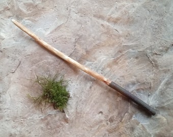 Black Alder wand, Magic Wand, hand carved wand, witches wand, Wand for wiccans and pagan rituals