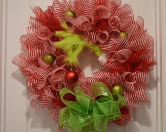 Grinch Wreath
