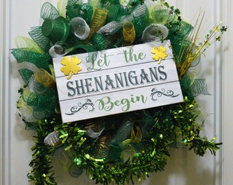 St Pattys day Wreath
