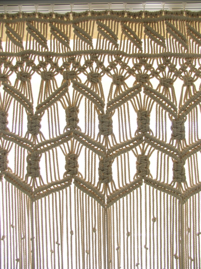 Макраме шторы на окна схемы