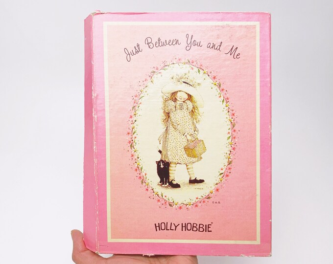 Vintage Holly Hobbie Stationery Letter Box Set American Etsy