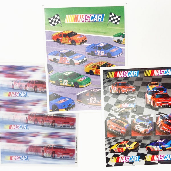 Nascar Stickers Etsy