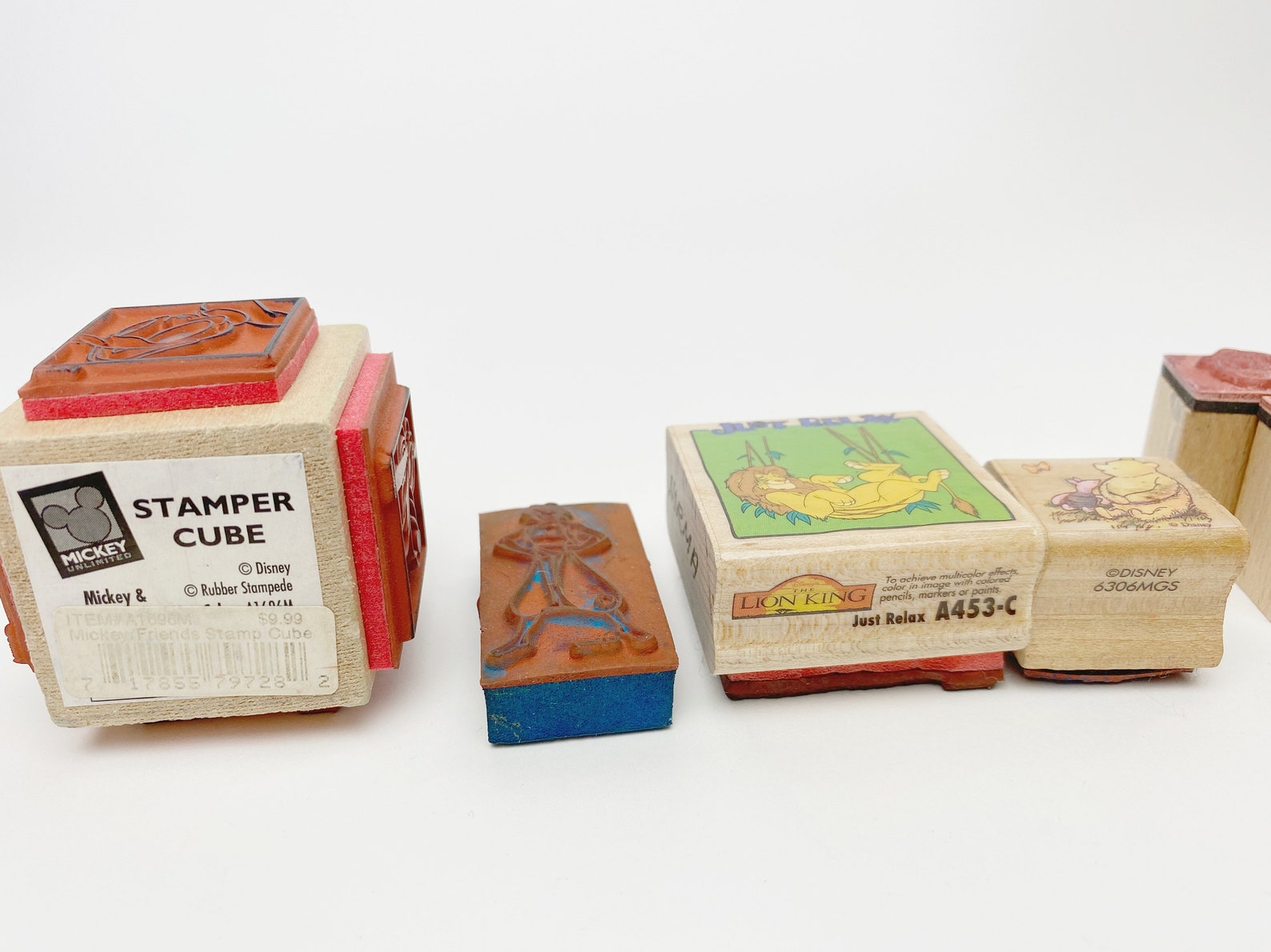 Vintage Disney Rubber Stamps Rubber Stampede All Night Etsy