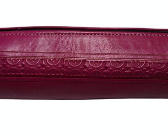 Leather pencil case