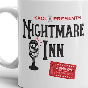 Witty TV Comedy Frasier Inspired KACL Talk Radio Ham Radio Nightmare Inn Dishwasher and Microwave Safe Ceramic Coffee Mug (11oz and 15oz)