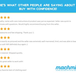 Puede incluir: Un fondo blanco con rese&ntilde;as de clientes y una pancarta azul que dice "HERE'S WHAT OTHER PEOPLE ARE SAYING ABOUT US! BUY WITH CONFIDENCE!". Las rese&ntilde;as son positivas, con calificaciones de cinco estrellas y comentarios sobre la calidad del producto y el servicio del vendedor.