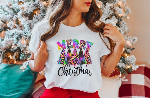 Leopard Print Christmas Sweatshirt 