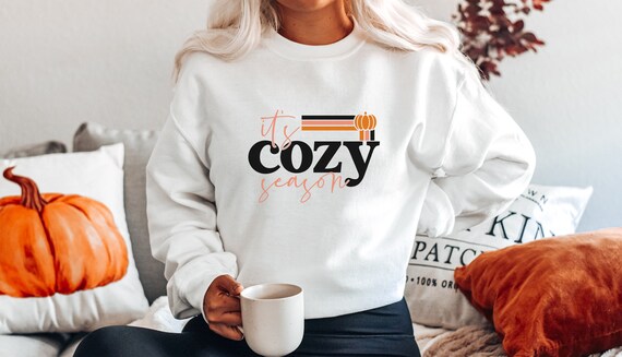 Fall Sweatshirt It's Cozy Season 