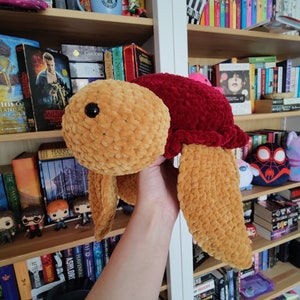 Marvin the Turtle Crochet Plushie Amigurumi
