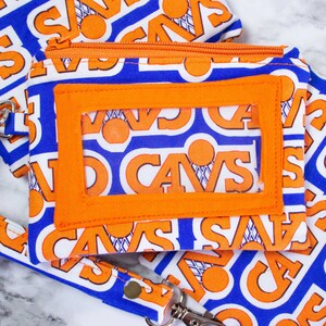 ID Brieftasche Vintage Basketball Cavs Lanyard, Geldbörse, Abzeichen Halter, Lanyard Brieftasche