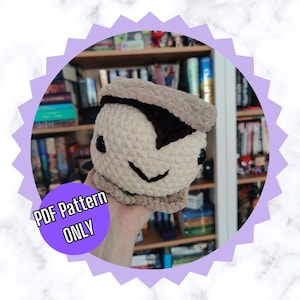 S&#39;more Plushie Crochet Pattern PDF Digital Download Only