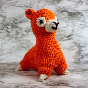 Frank the Alpaca, Crochet Alpaca, Alpaca Amigurumi, Kawaii Alpaca Plushie, Alpaca Stuffed Animal, Amigurumi Alpaca