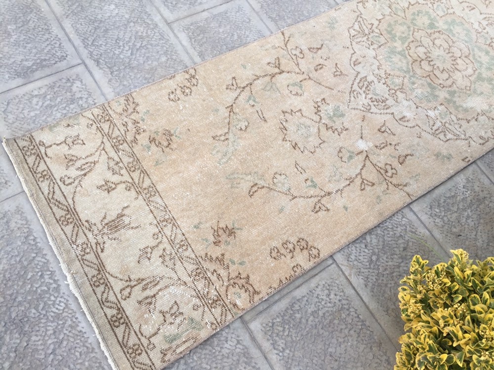 Pastel Color Rug Runner Bohemian Rug Runner Carpet Rug Etsy