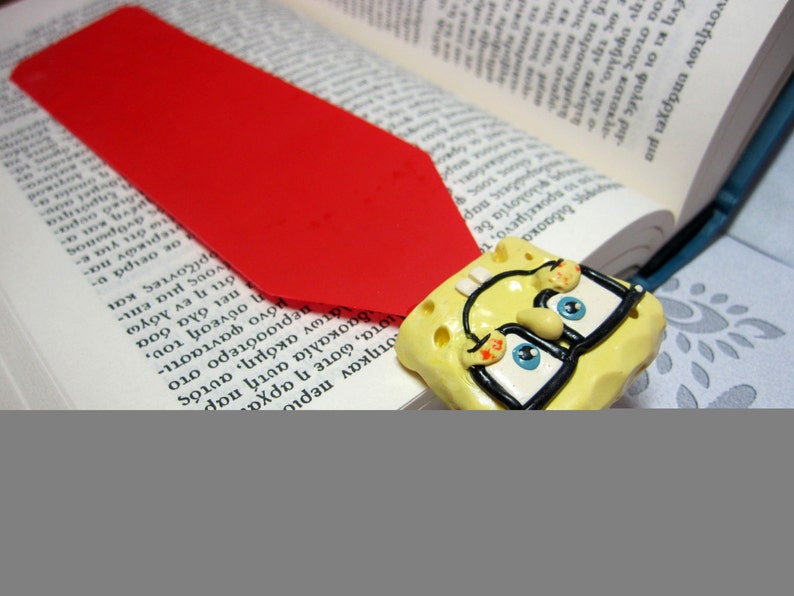 Bookmark Spongebob Squarepants | Etsy