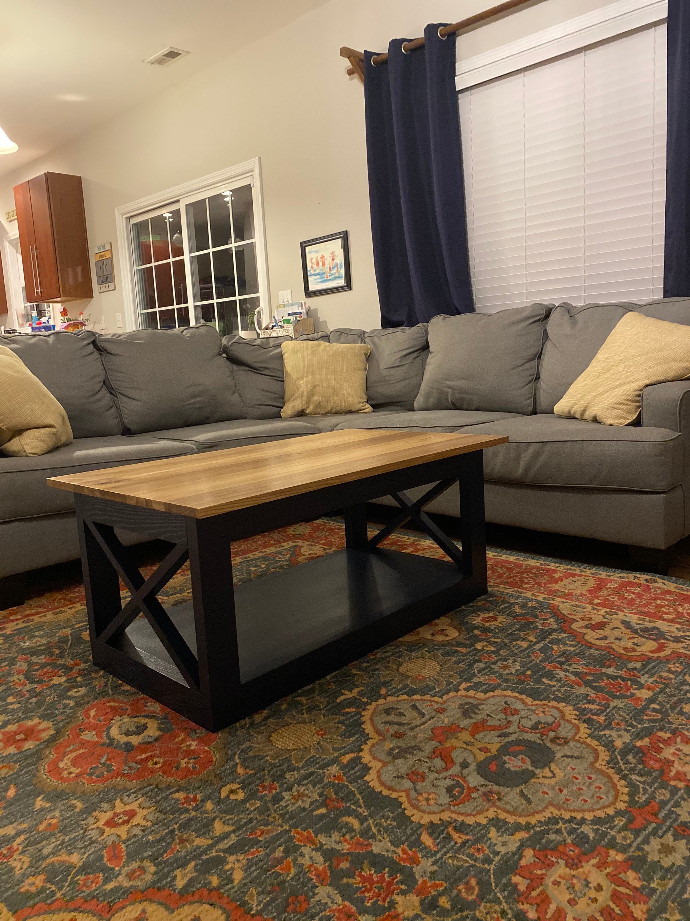 Farmhouse Lift top Coffee Table Etsy UK