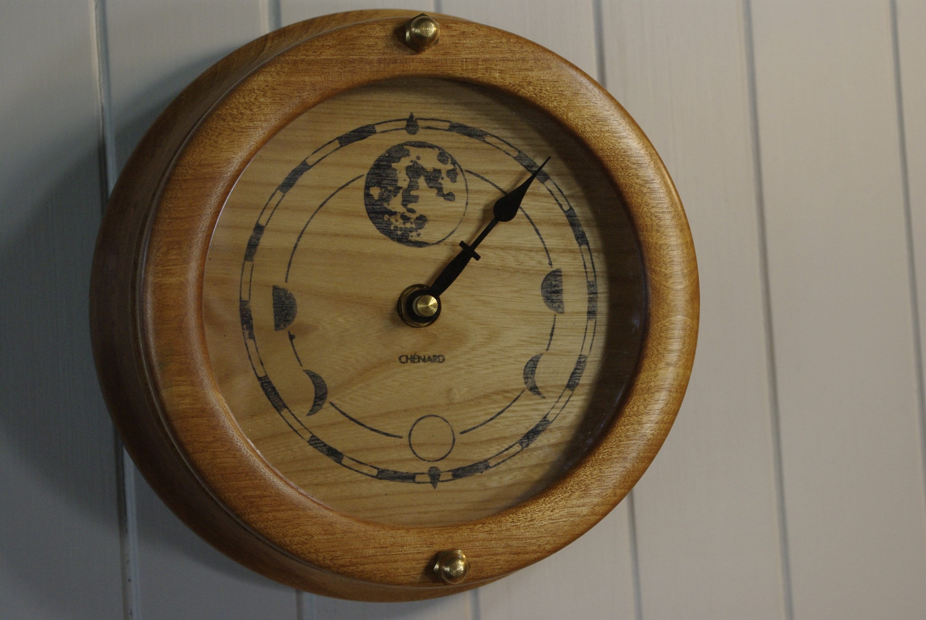 Lunar clock Lunar pendule Moon phase clock lunar clock. Etsy