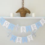 Baptism Decor Boy Boy Baptism Baptism Decorations Boy Etsy