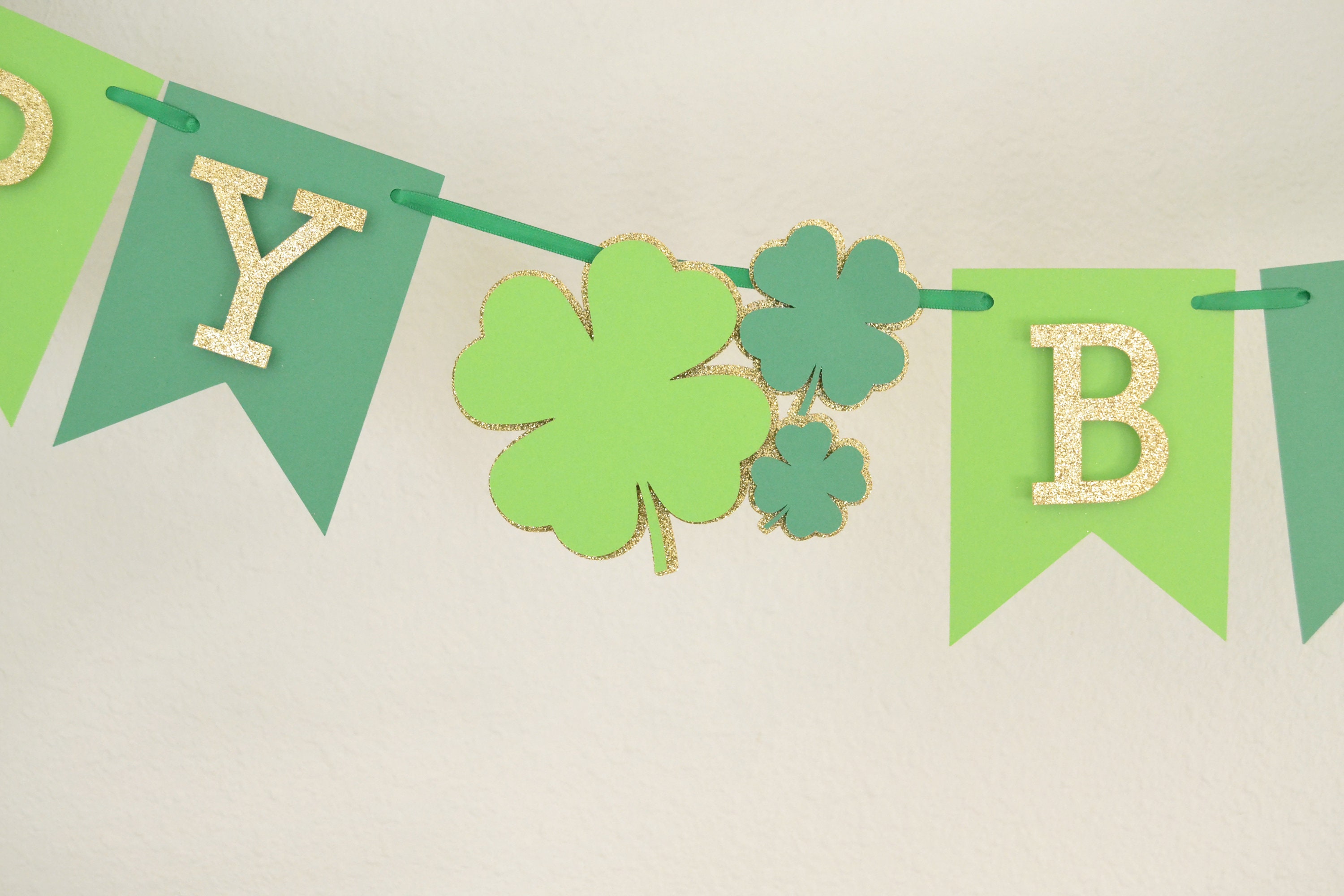 Lucky One Balloon Garland St Patricks Day 1st Birthday Party Decor