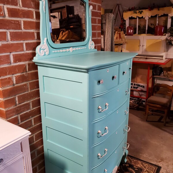 Rustic Tall Dresser - Etsy