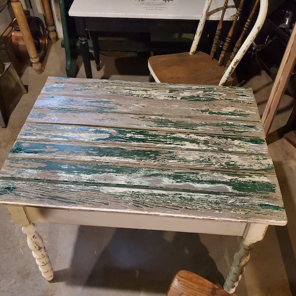 Shabby Chic Table Etsy