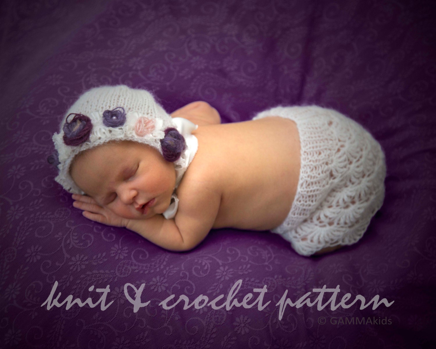 Knit and Crochet PATTERN Newborn Skirt PDF Luxury Baby Etsy