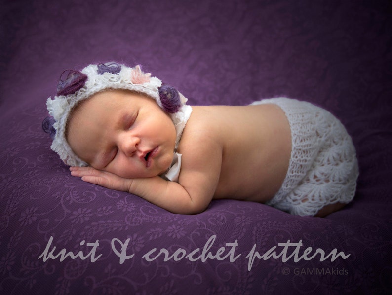 Knit and Crochet PATTERN Newborn Skirt PDF Luxury Baby Etsy