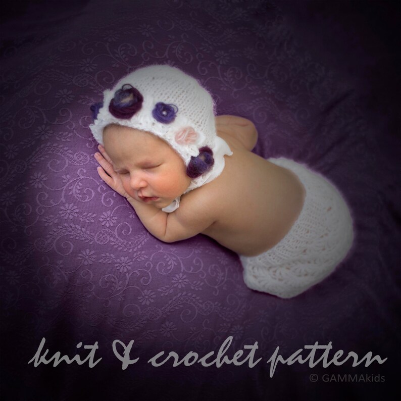 Knit and Crochet PATTERN Newborn Skirt PDF Luxury Baby Etsy