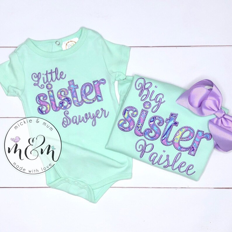 baby born big sister clothes