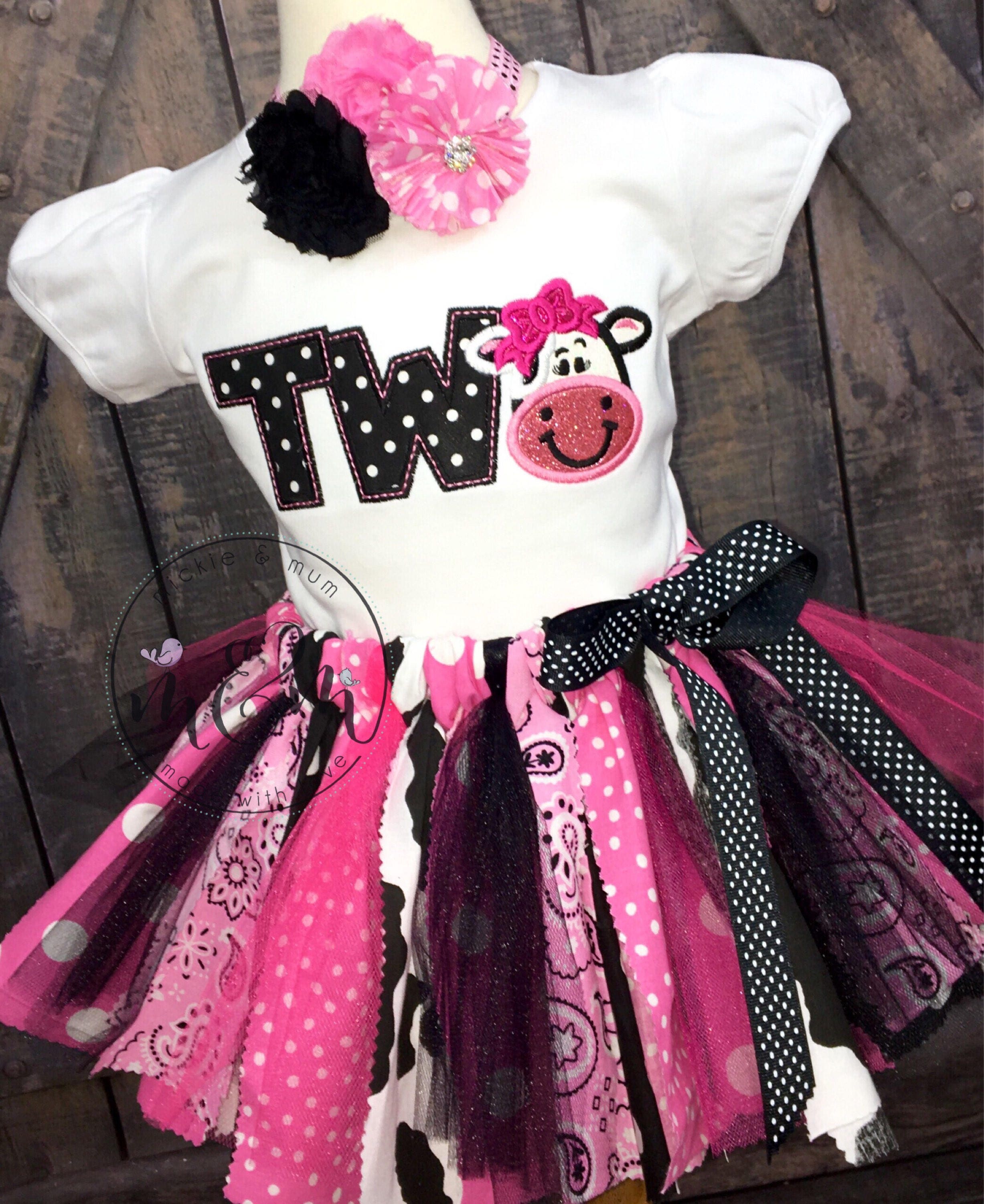 two year old birthday outfit girl