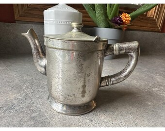 Vintage Thorner Bros. Quinn Hospital Property Nickel Silver Restaurant Pitcher