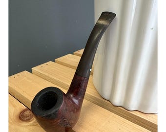 Vintage Dr Garbow Grand Duke Smoking Pipe Imported Briar Blue Spade 5" Length