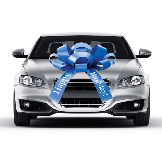 Arc De Voiture De Joyeux Anniversaire Avec La Base Magnetique Etsy