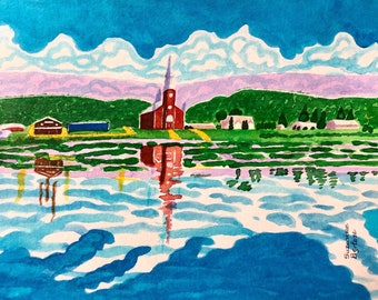 Reflection - Cape Breton Island Nova Scotia Canada