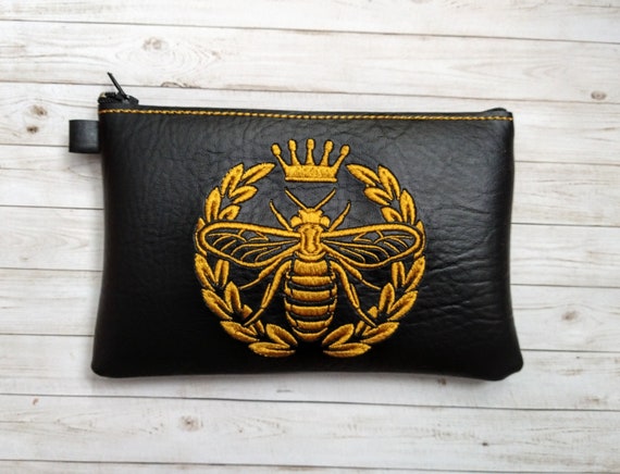 Replica Gucci Bee-Embroidered Cross-Body Bag 