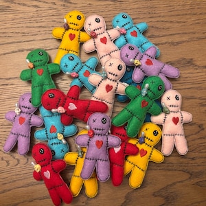 Voodoo doll, pin cushion doll, Karma doll