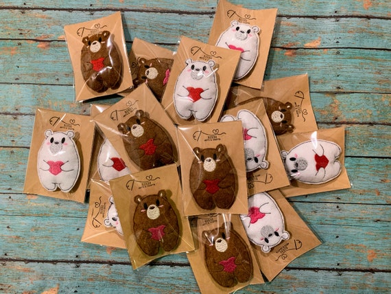 Pocket bear hug, token of love gift, missing you gift