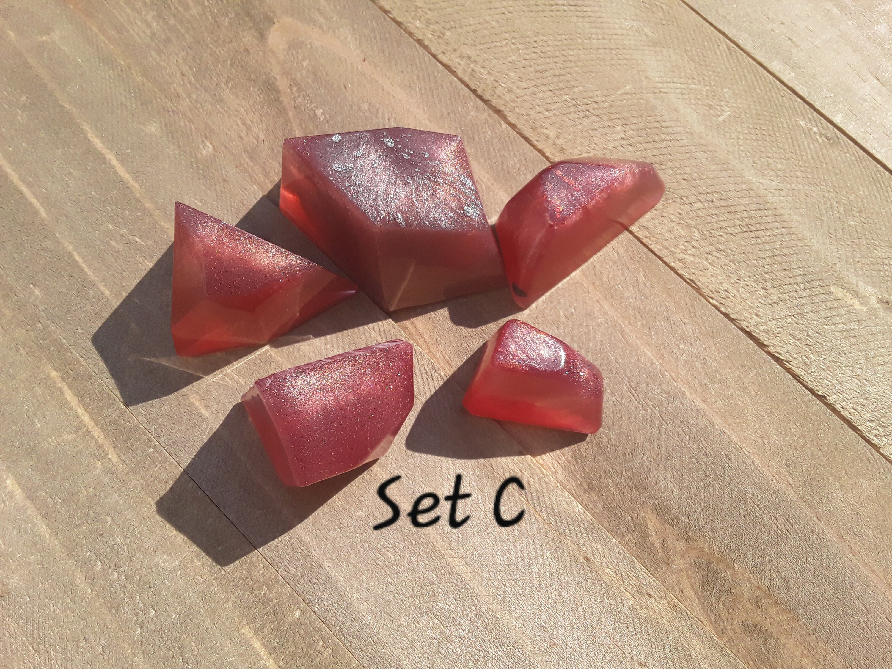 Red Crystal Shards From the Abyssal Plague - Etsy