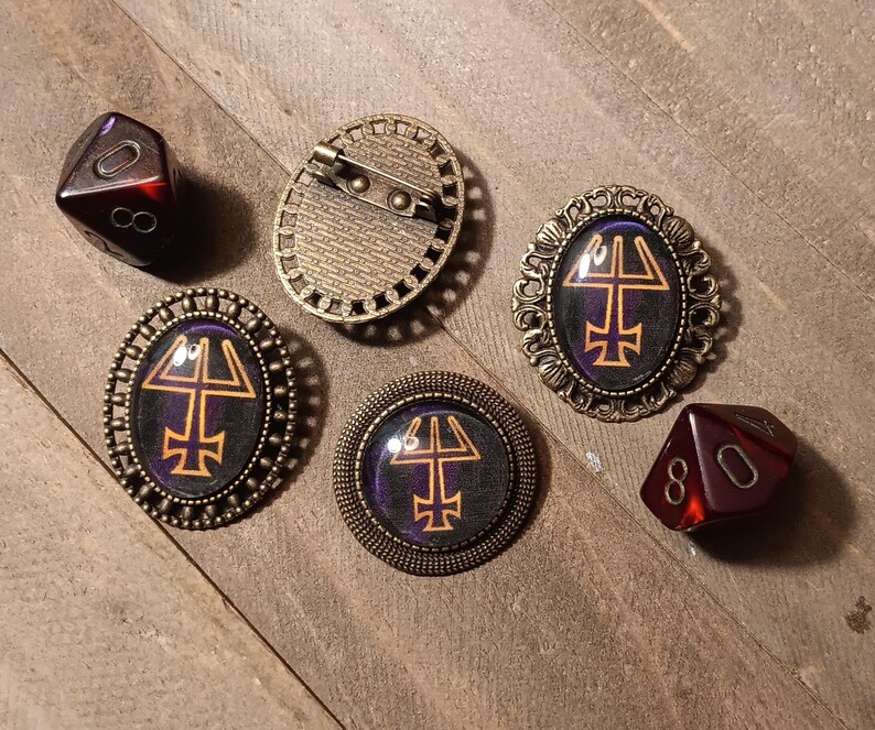 Mage the Ascension Pins and Adjustable Rings - Etsy