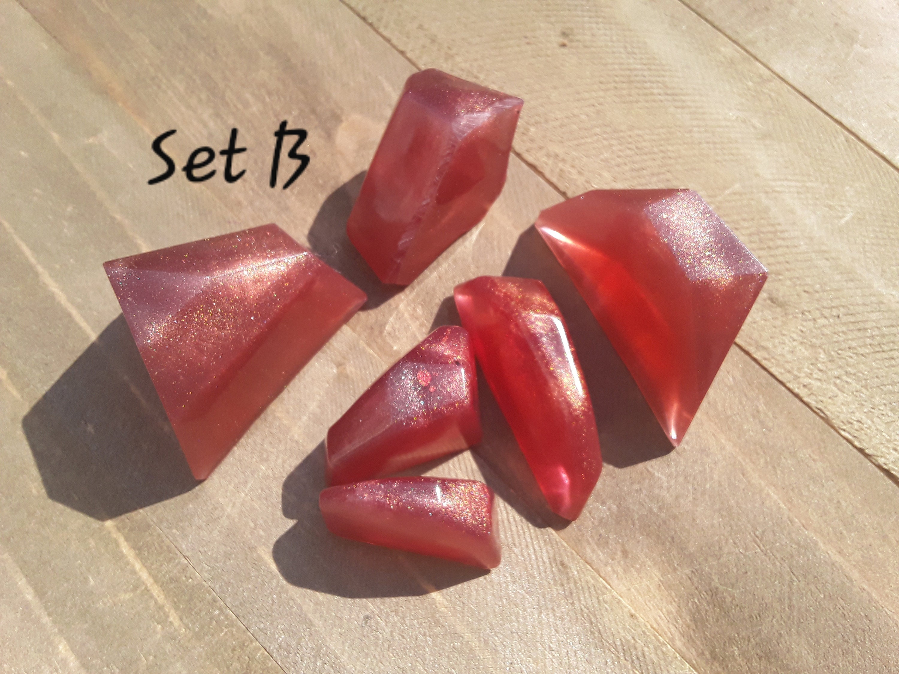 Red Crystal Shards From the Abyssal Plague - Etsy