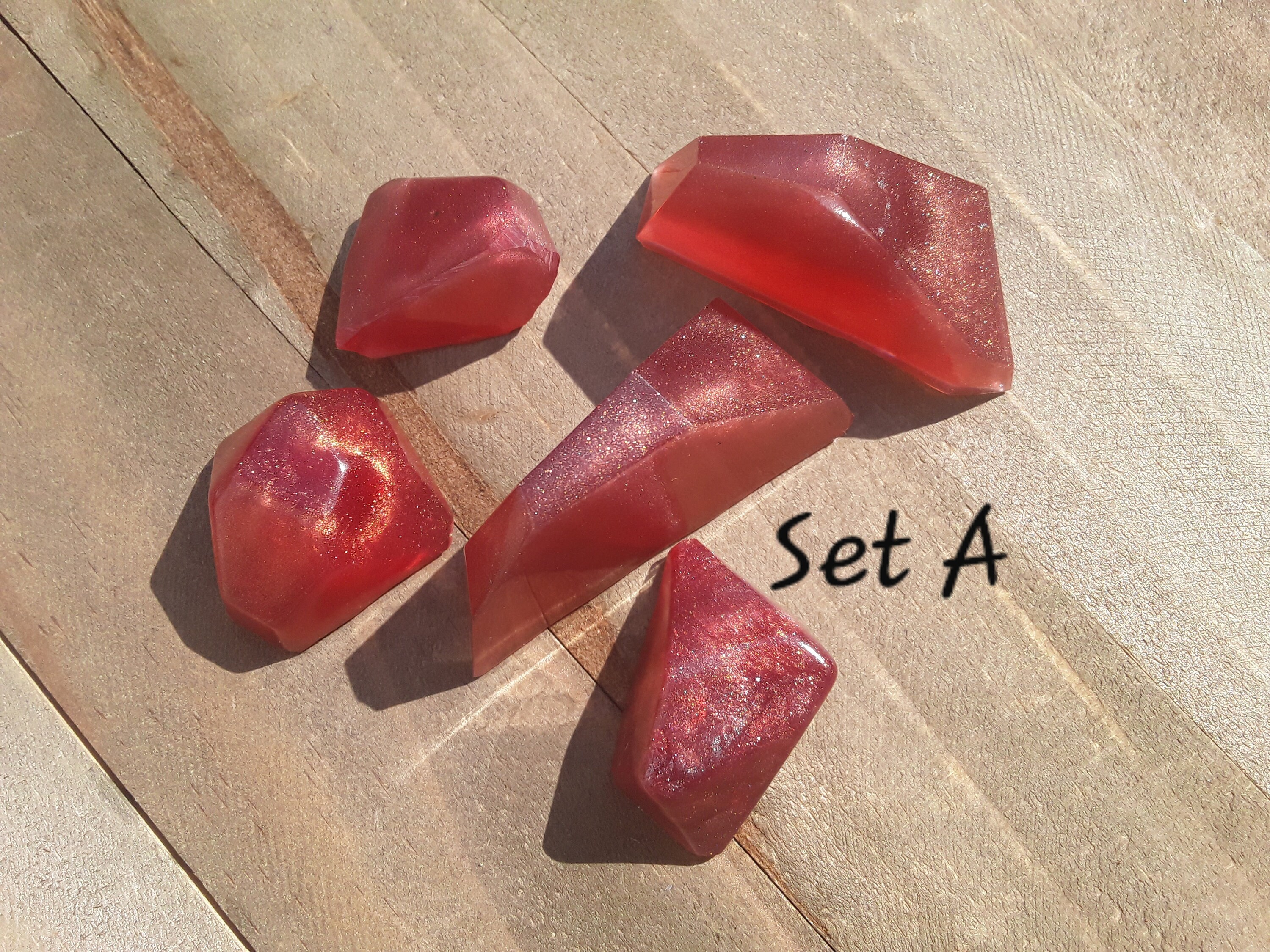 Red Crystal Shards From the Abyssal Plague - Etsy