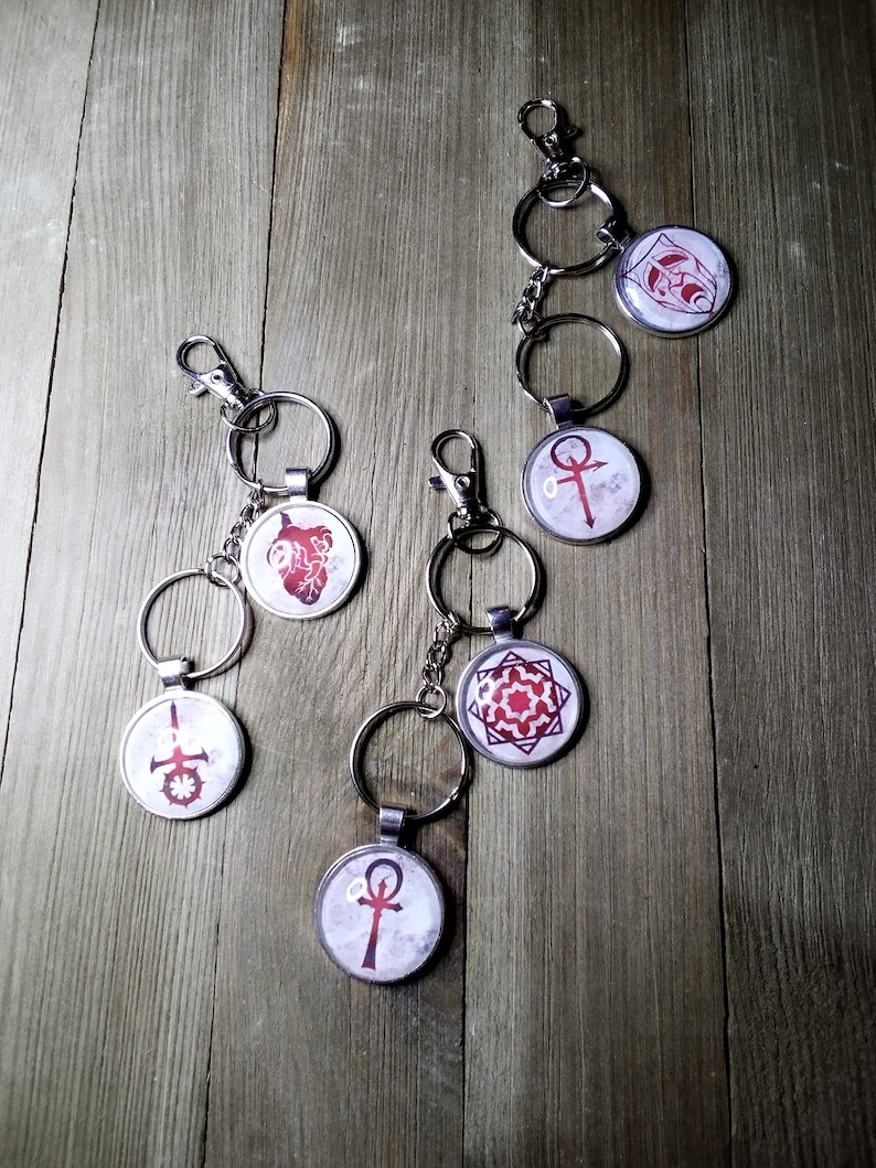Vampire Backpack Clips Custom Vampire: the Masquerade Character Keychain/bag Clip - Etsy