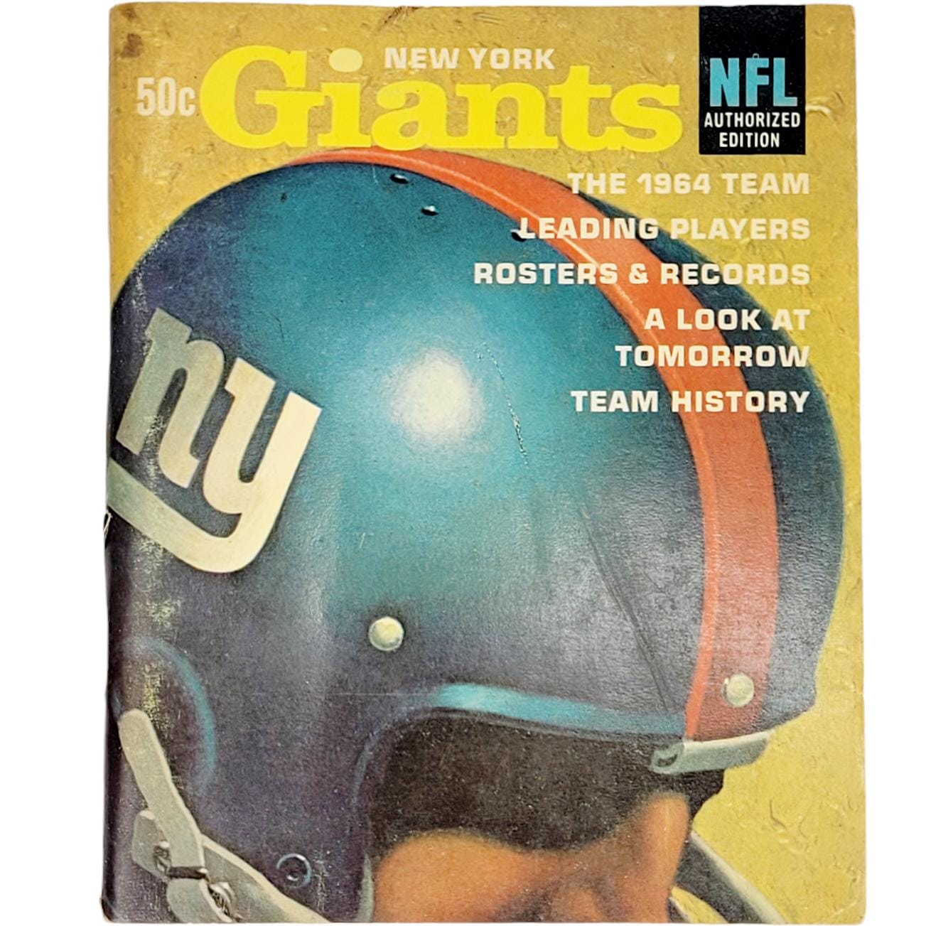 1964 New York Giants Golden Press NFL Booklet Football Team