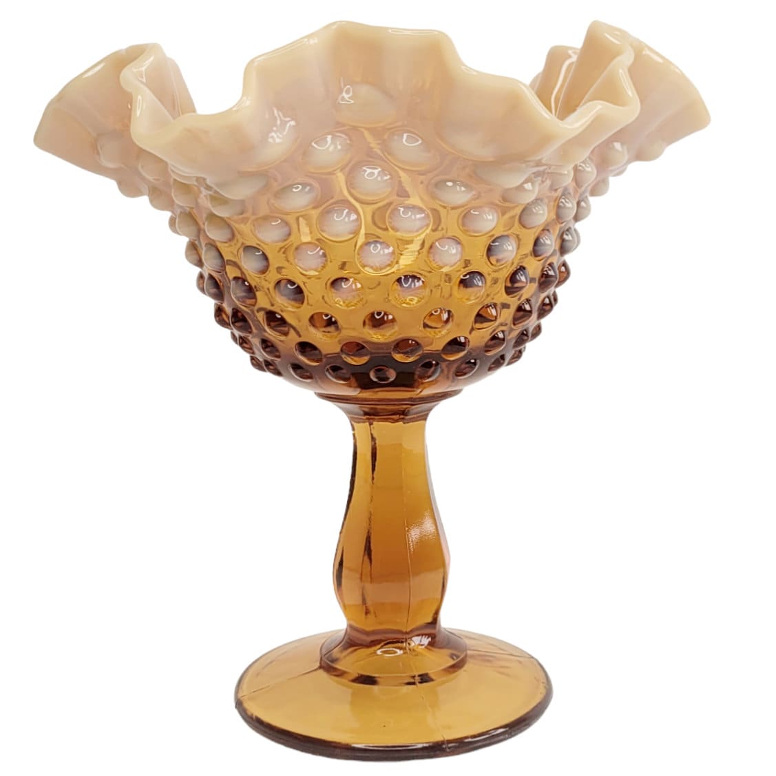 フェントン社 Fenton フェントン アートガラス ウランガラス 置物 北米 フェントン アートガラス ウランガラス バスケット カゴ