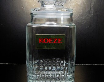 アンティーク　Phenix Bouillon Cubes ガラス瓶 キャニスター 美術品・アンティーク・コレクション アンティーク Phenix Bouillon