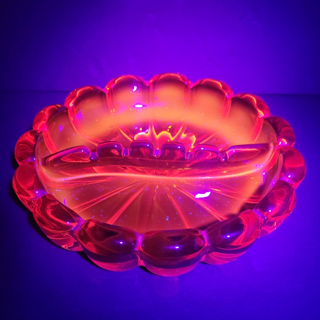 Viking Art Glass Persimmon Orange 8 3/4