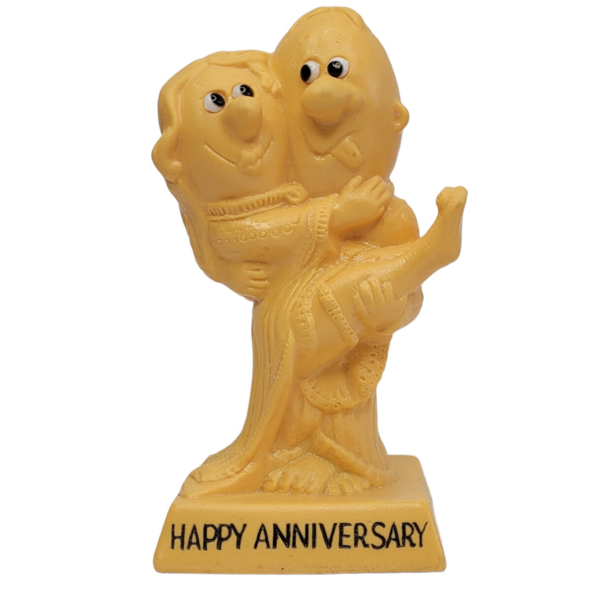 Berries 1970 Orange Happy Anniversary Figurine